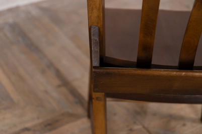 Dark Edwardian Chapel Chairs